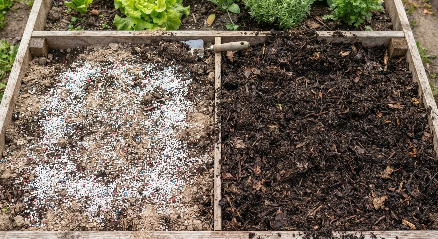 Chemical Fertilizers vs. Organic Amendments: A Practical Comparison for Home Gardeners
