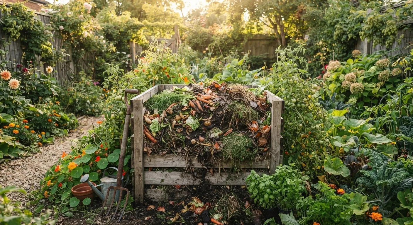Composting at Home: Turning Kitchen and Yard Waste Into Garden Gold
