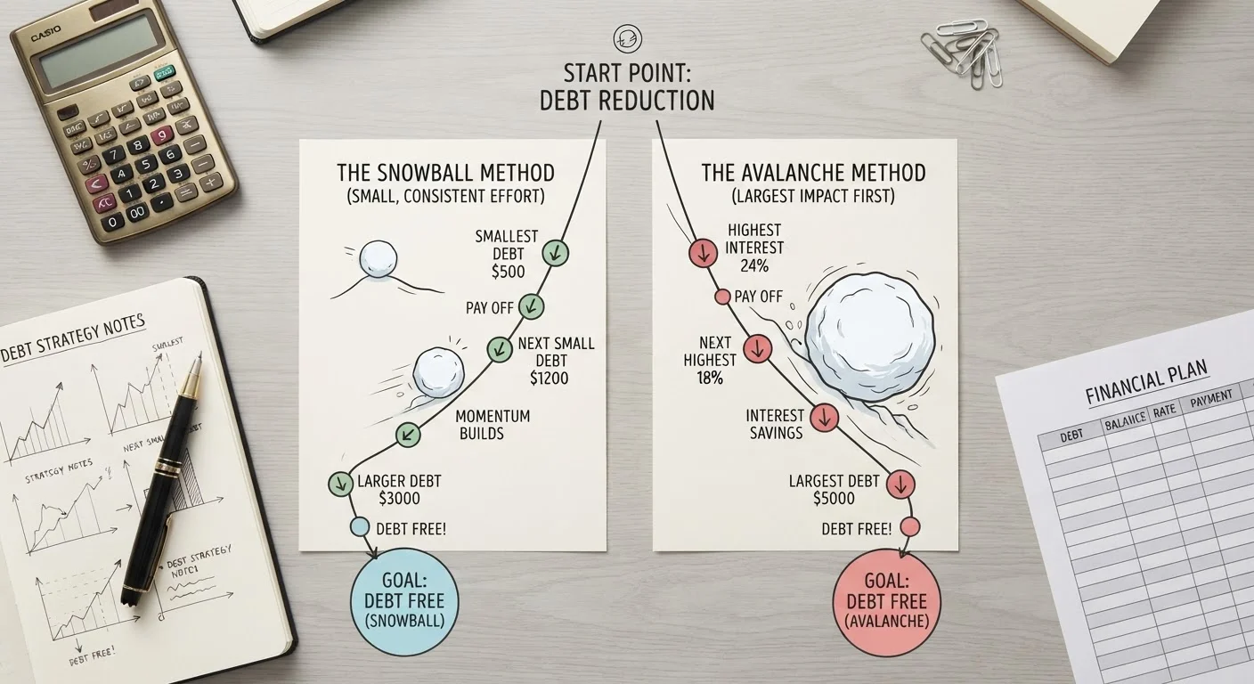 Debt Avalanche vs. Debt Snowball: Which Payoff Strategy Fits Your Situation