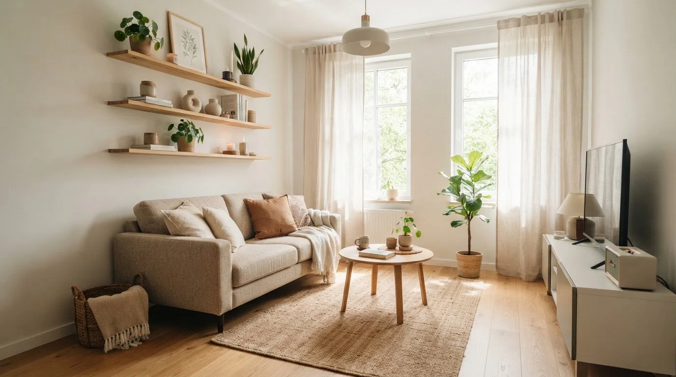Decorating a Small Living Room Without Making It Feel Cramped