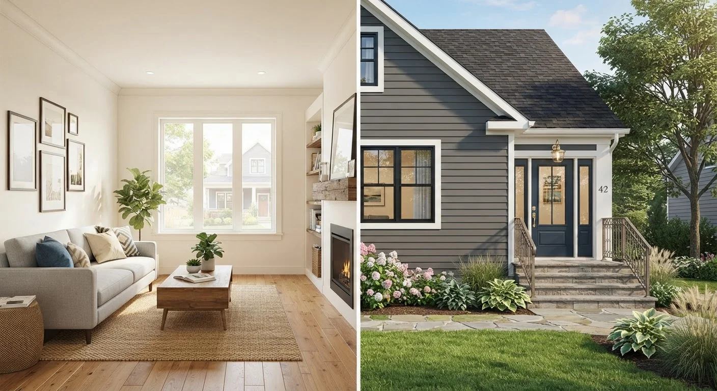 Interior vs. Exterior Renovations: Where Your Money Goes Further