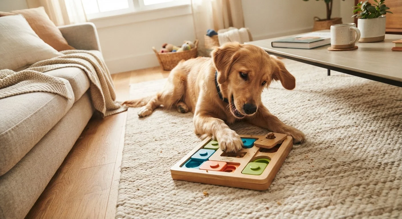 Keeping a Dog Mentally Stimulated Indoors