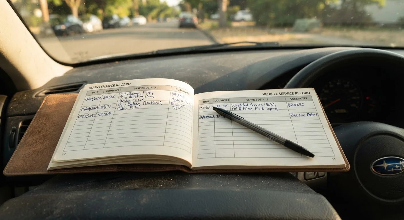 Keeping a Vehicle Maintenance Log: Why It Pays Off Over Time