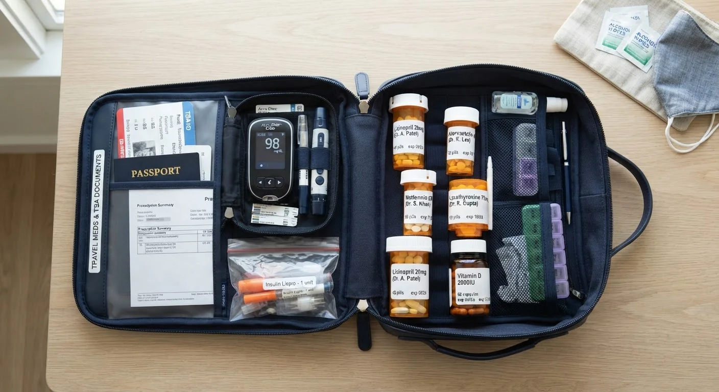 Medications, Medical Devices, and Airport Security: What Travelers Should Know