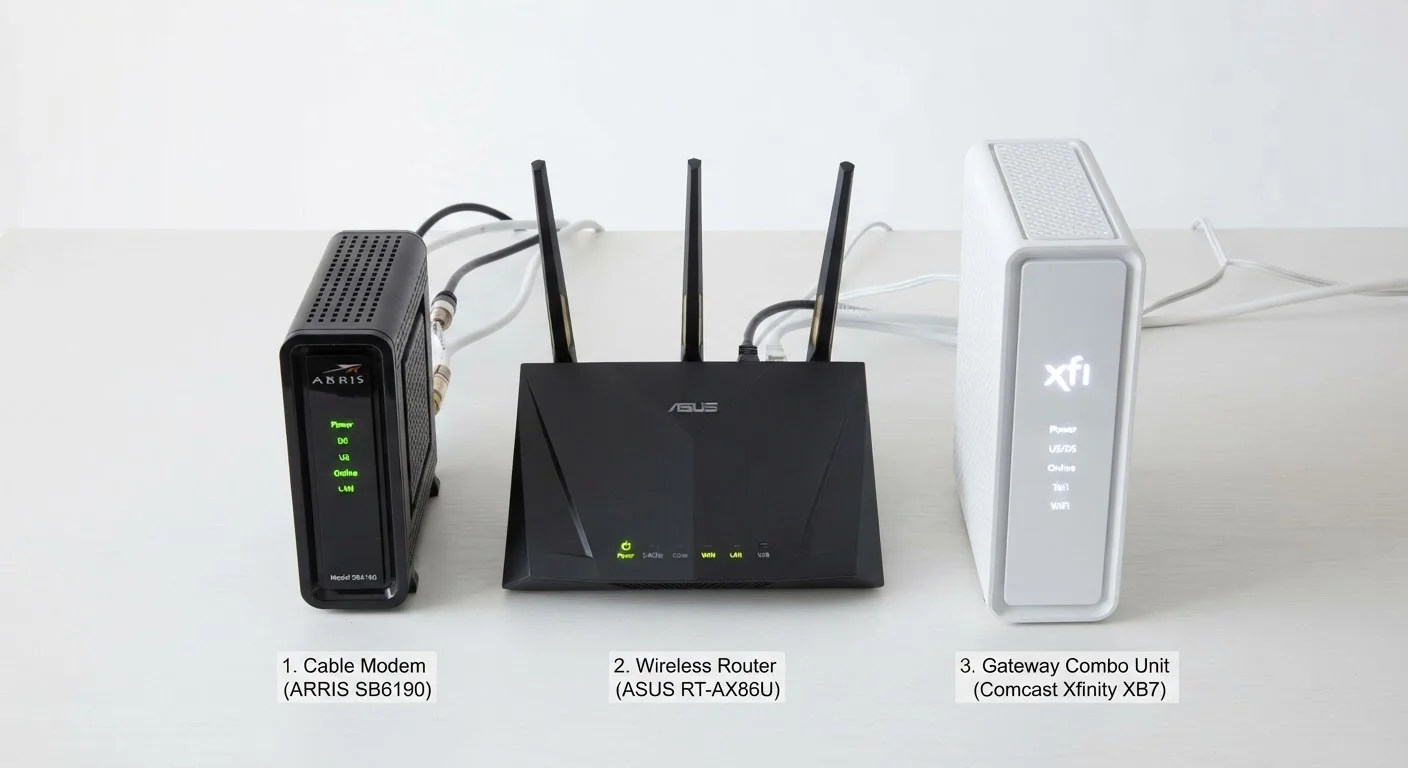 Modem vs. Router vs. Gateway: Three Boxes, One Confusing Setup