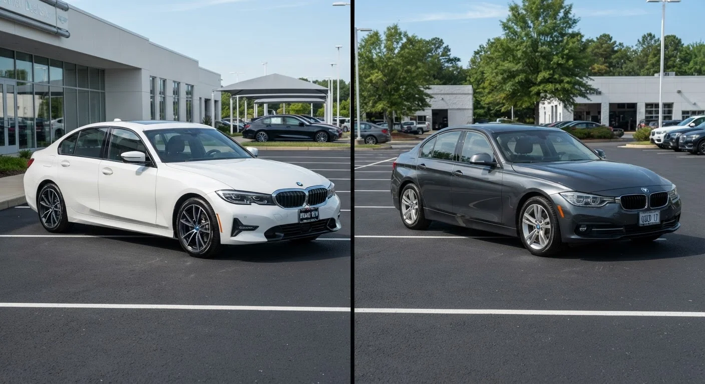 New Car vs. Used Car: What the Price Gap Actually Reflects