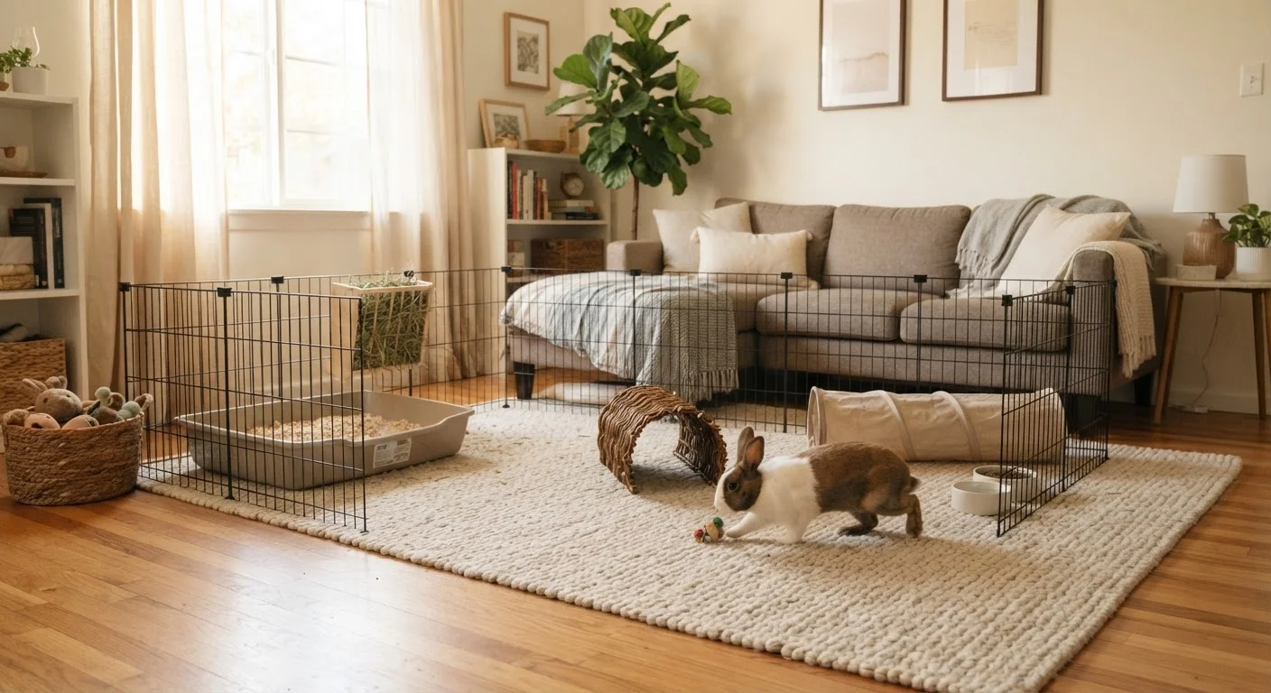 Rabbit Housing: What Your Bunny Actually Needs Beyond a Cage