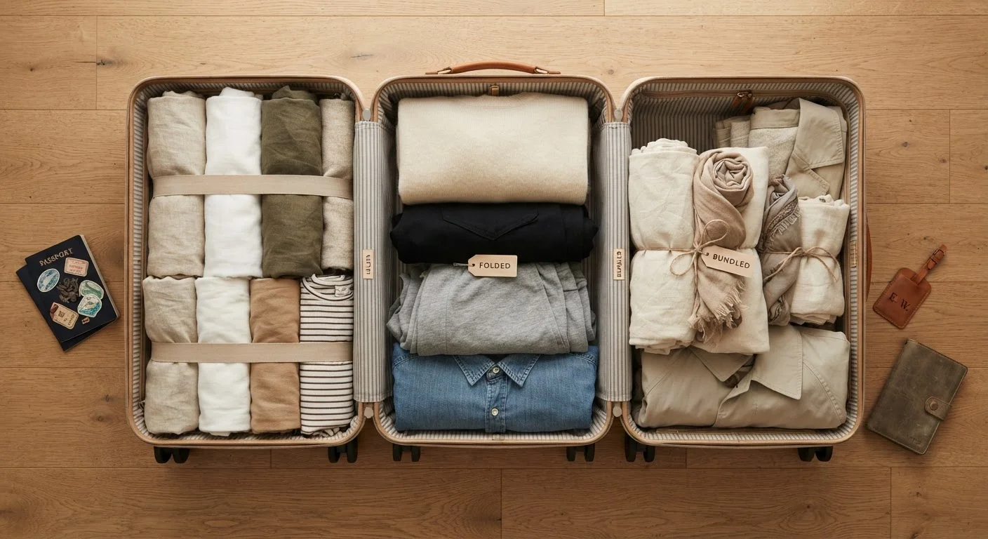 Rolling, Folding, or Bundle Wrapping: The Science Behind Each Packing Method