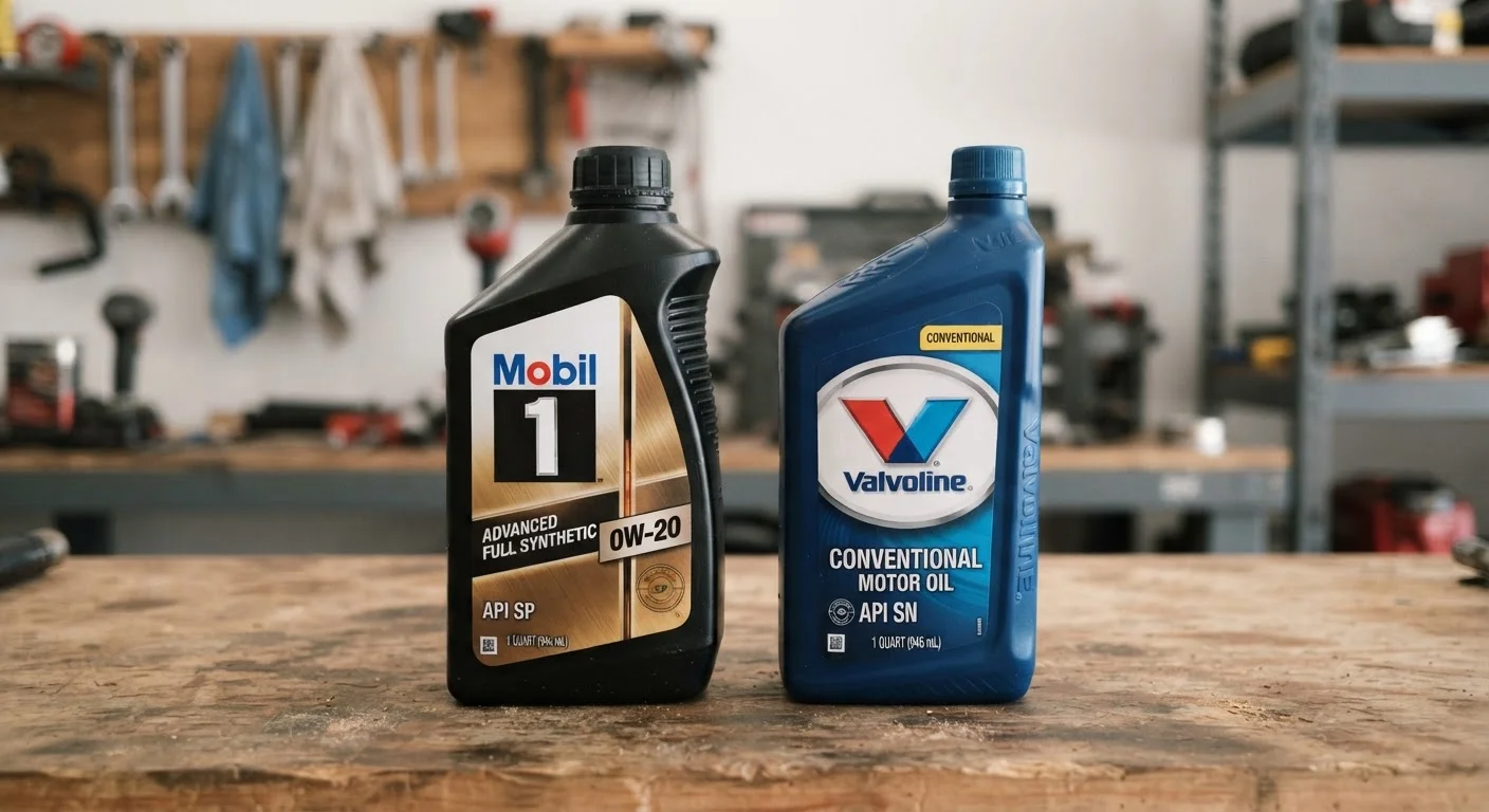 Synthetic vs. Conventional Oil: What the Difference Means for Your Engine