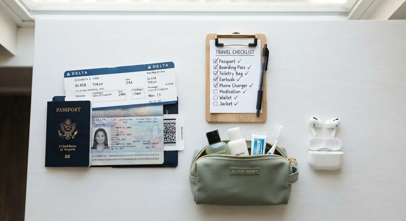 The Week-Before-Departure Preparation Plan
