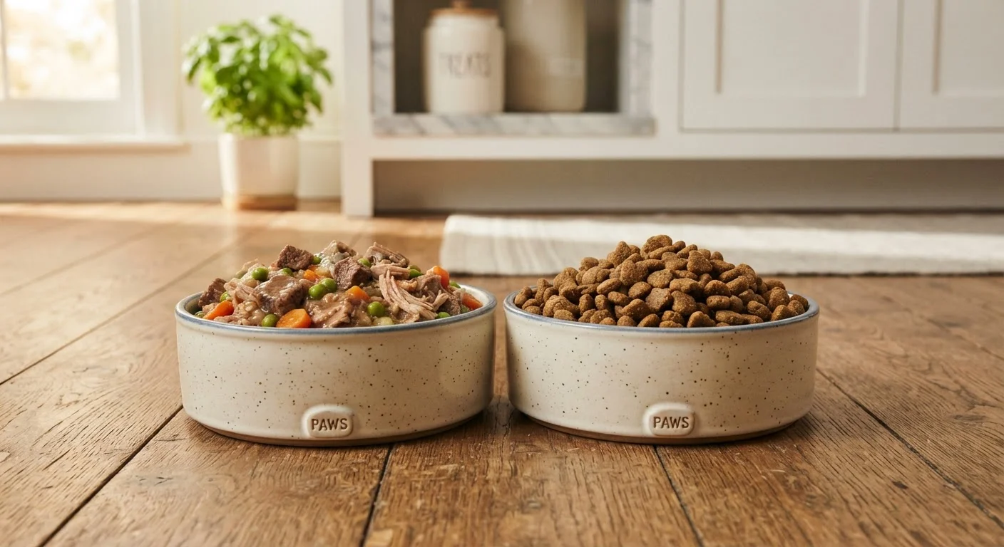 Wet Food vs. Dry Food: What the Difference Actually Means for Your Dog