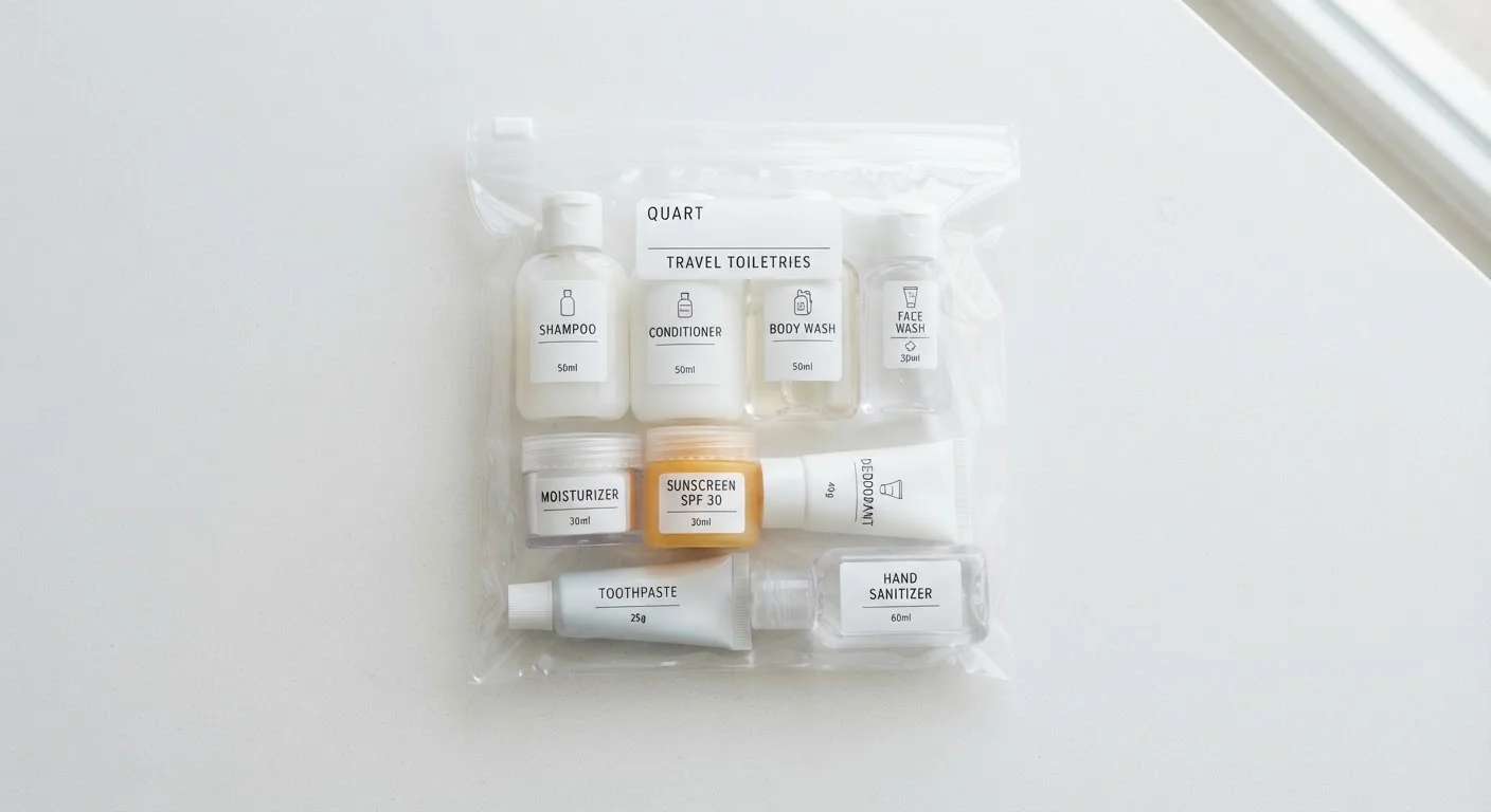 What the TSA's 3-1-1 Liquids Rule Actually Means for Your Toiletry Bag