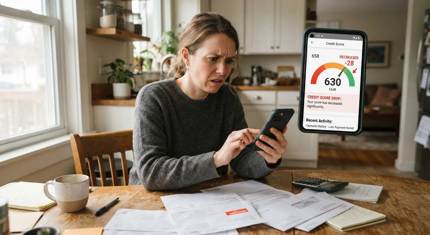 Why Your Credit Score Dropped When You Did Nothing Wrong