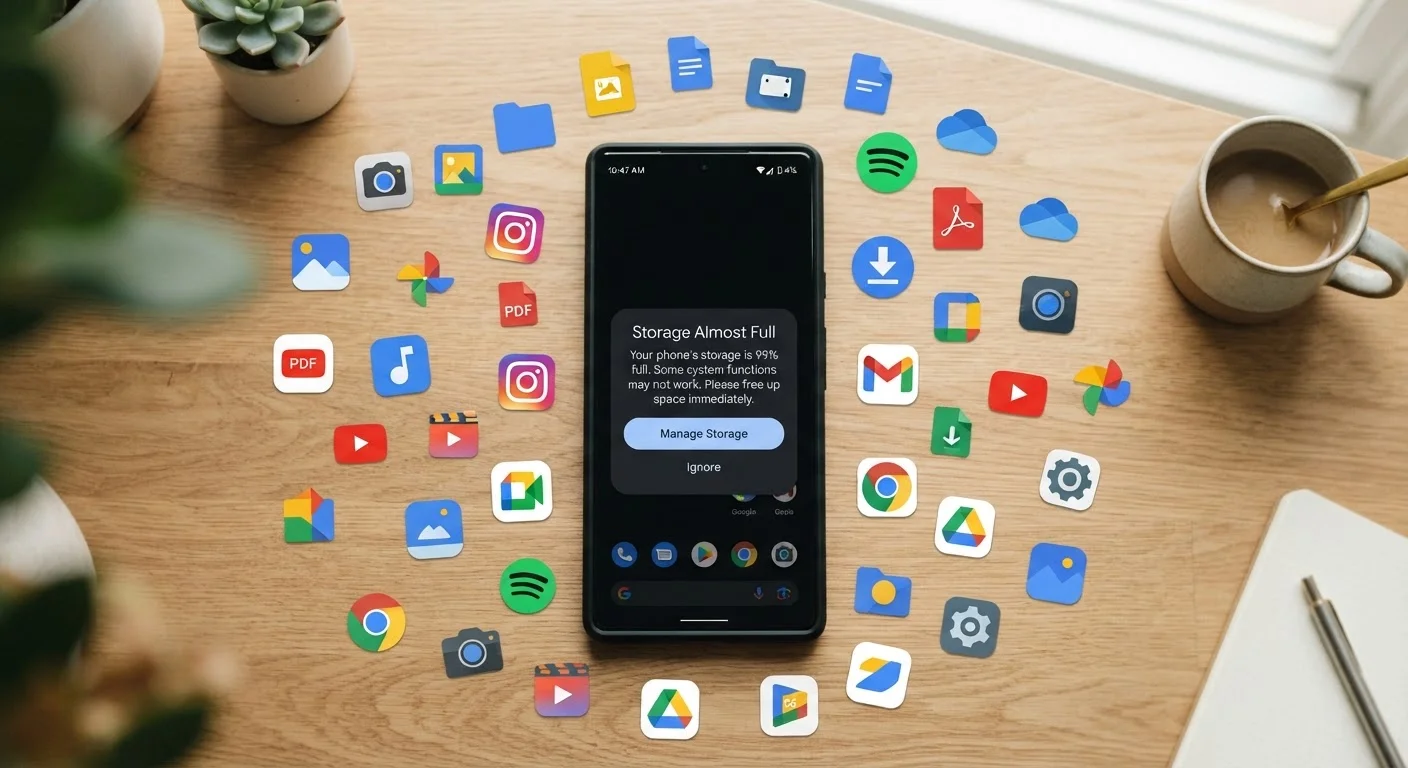 Your Phone's Storage Is Full: What's Actually Taking Up All That Space
